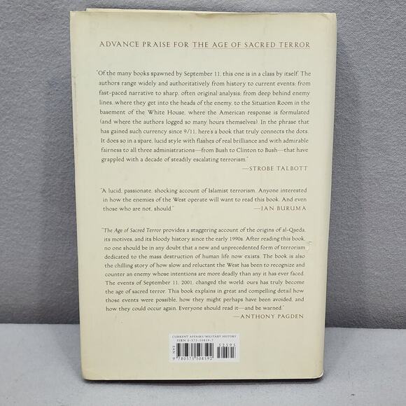 The Age of Sacred Terror by Daniel Benjamin, Steven Simon First Edition - Picture 3 of 7
